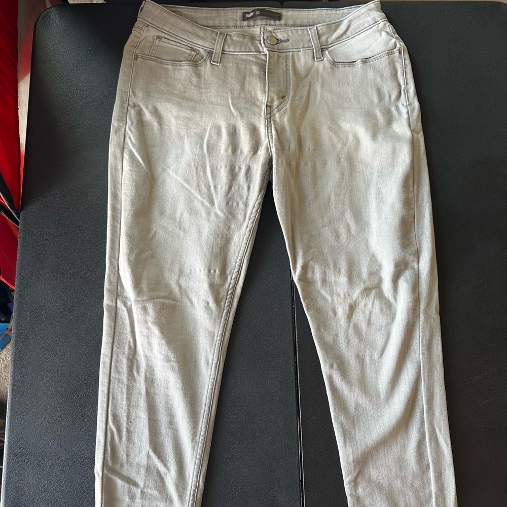 Levi’s Gray Skinny Jeans Size 32